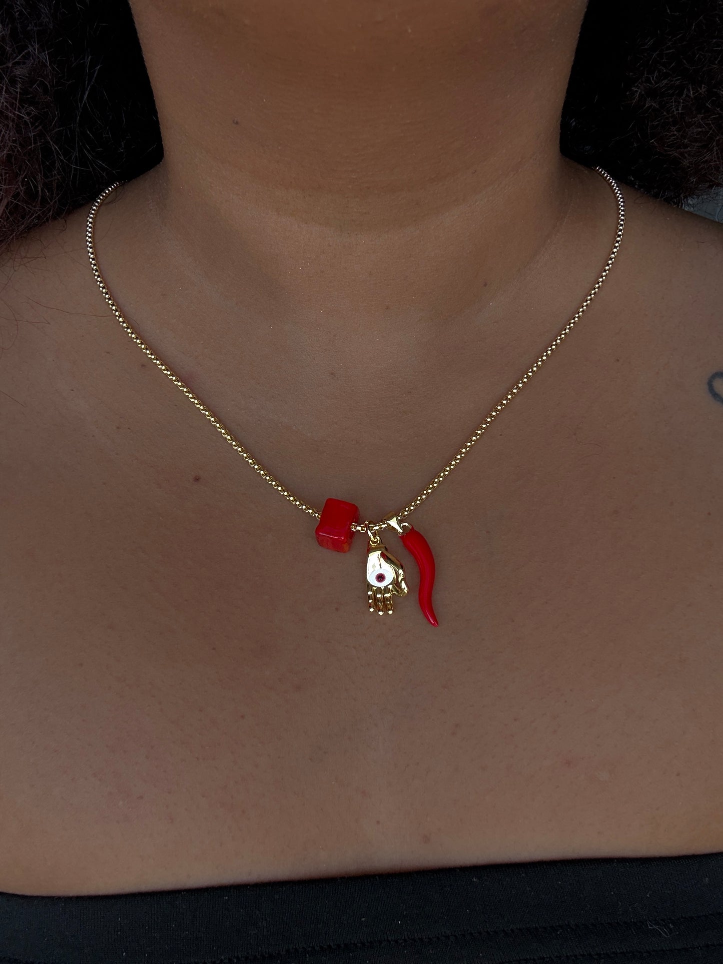 Cable Chain Aura Defense Charm