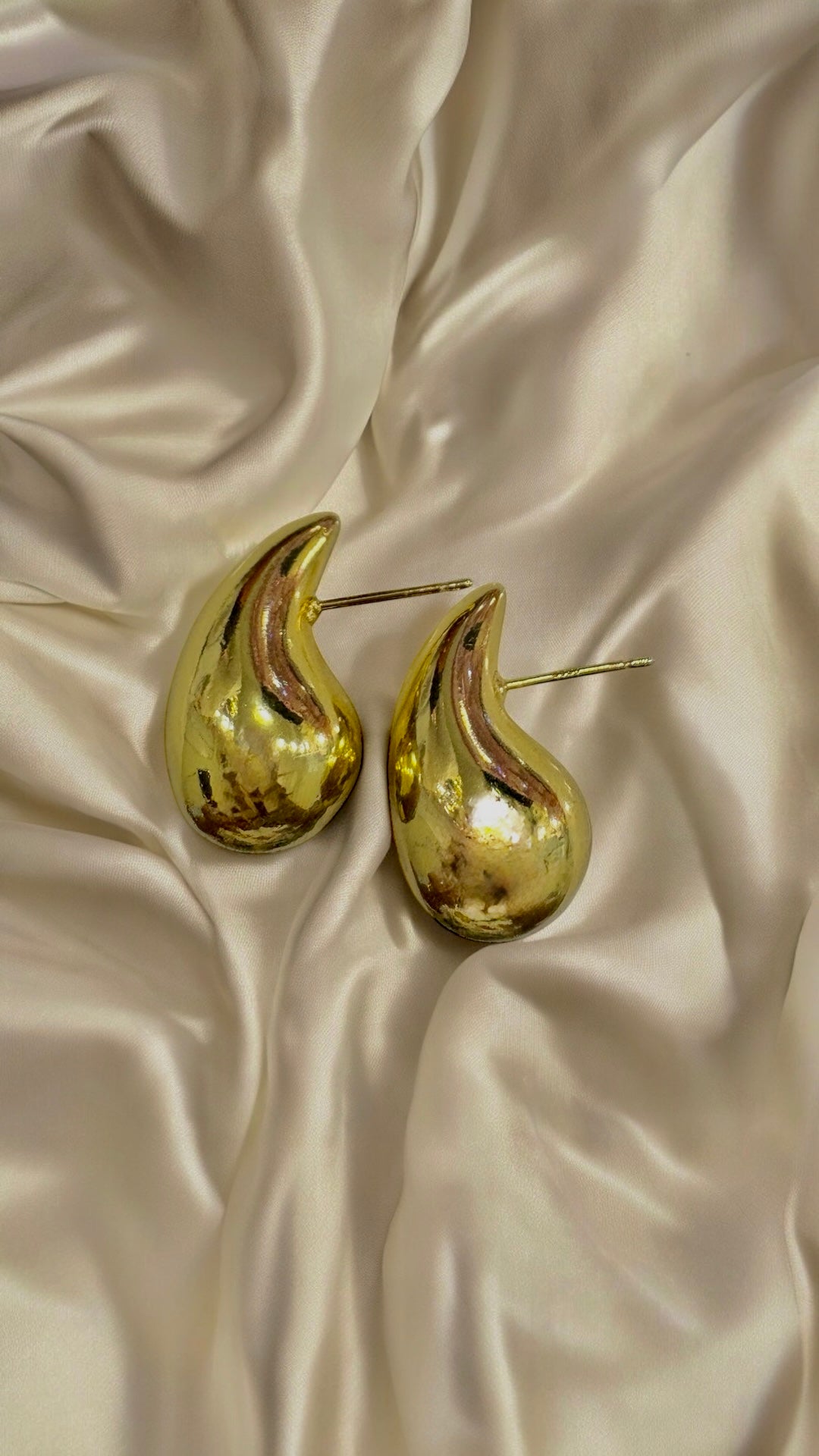 Chunky Teal Drops Earrings