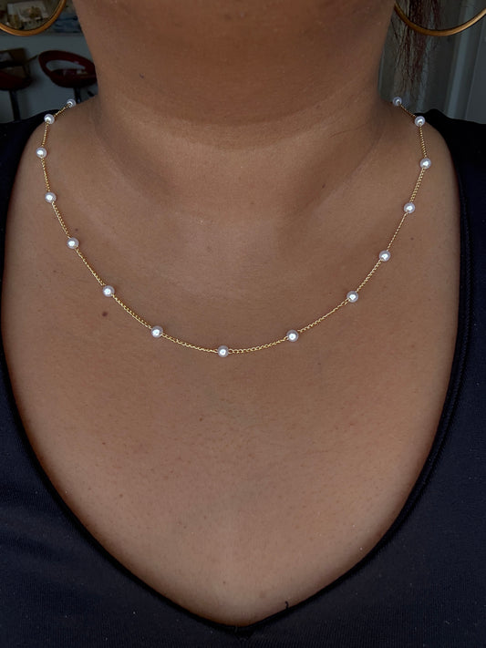 White Pearl Chain