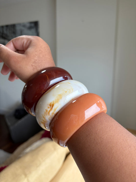 Resin Trio Bracelet