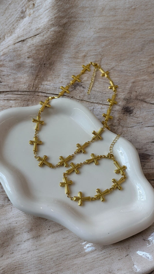 Golden links Sets Cross