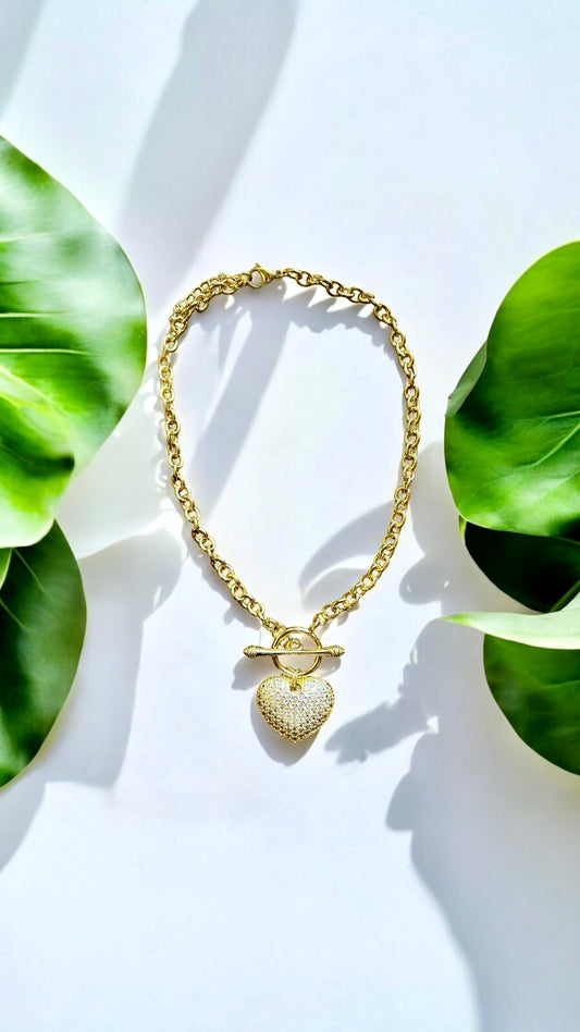 Diamond Luxe Heart Necklace