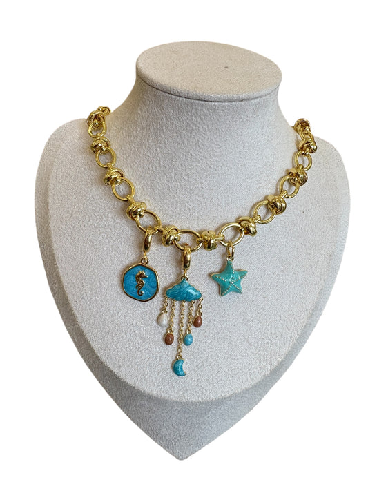 Marine Design Necklace