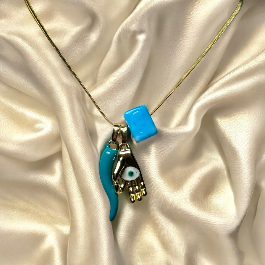 Cable Chain Aura Defense Charm