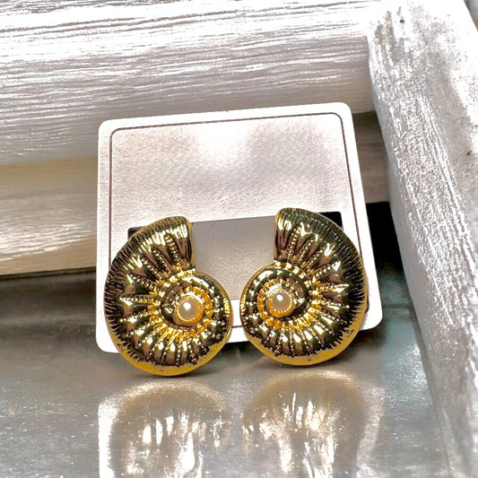 Sea Edition Earring ( Snail )